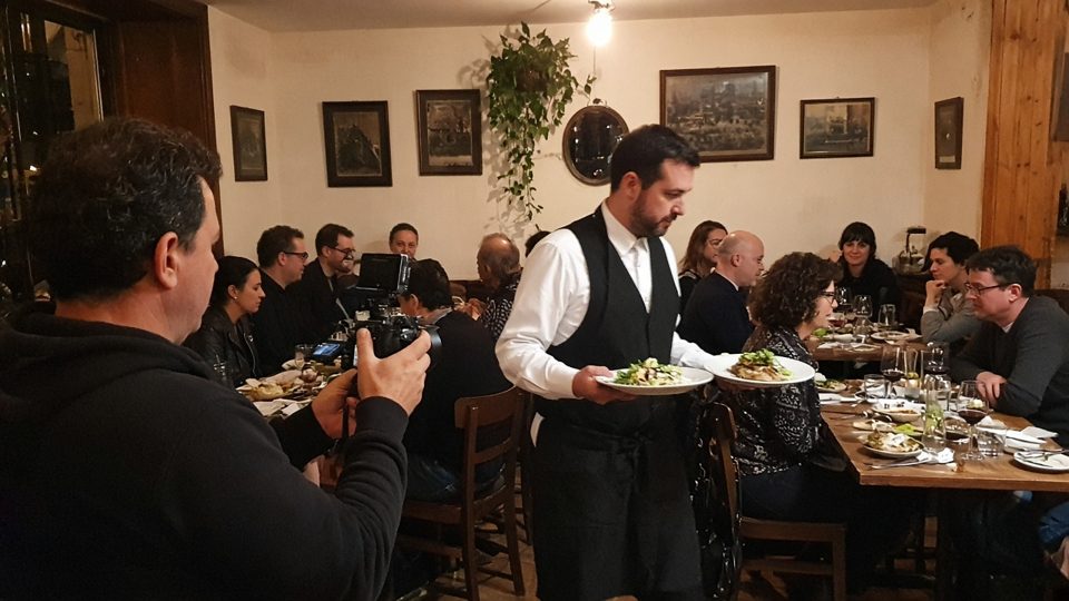 Behind the scenes: filming at Restaurants
