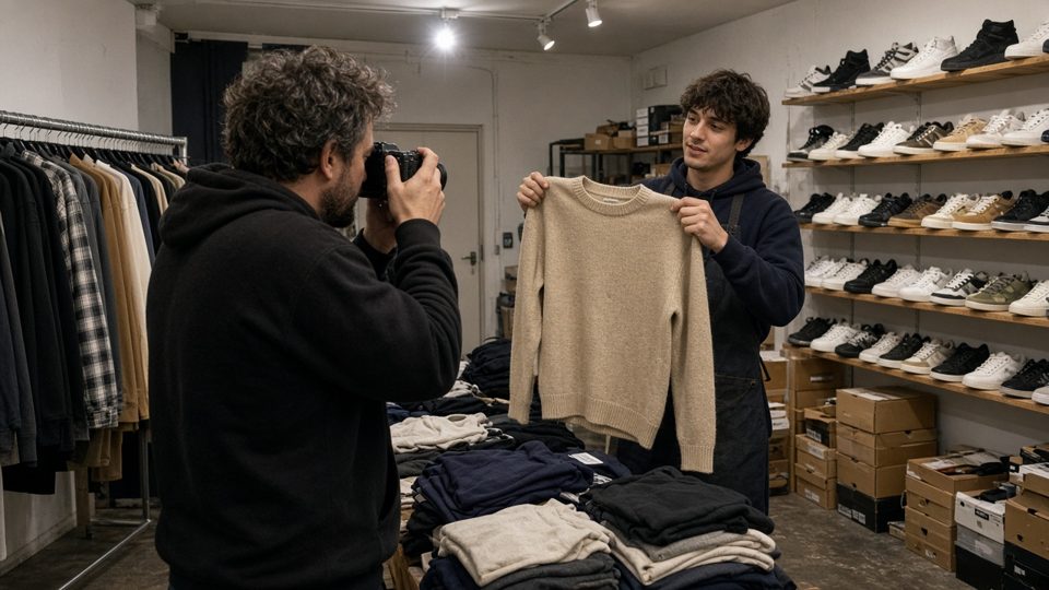 Behind the scenes: filming at Shops & Boutiques